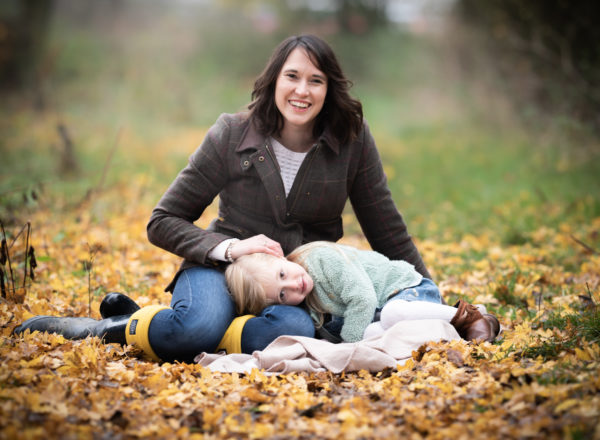 Autumn Mother Daughter